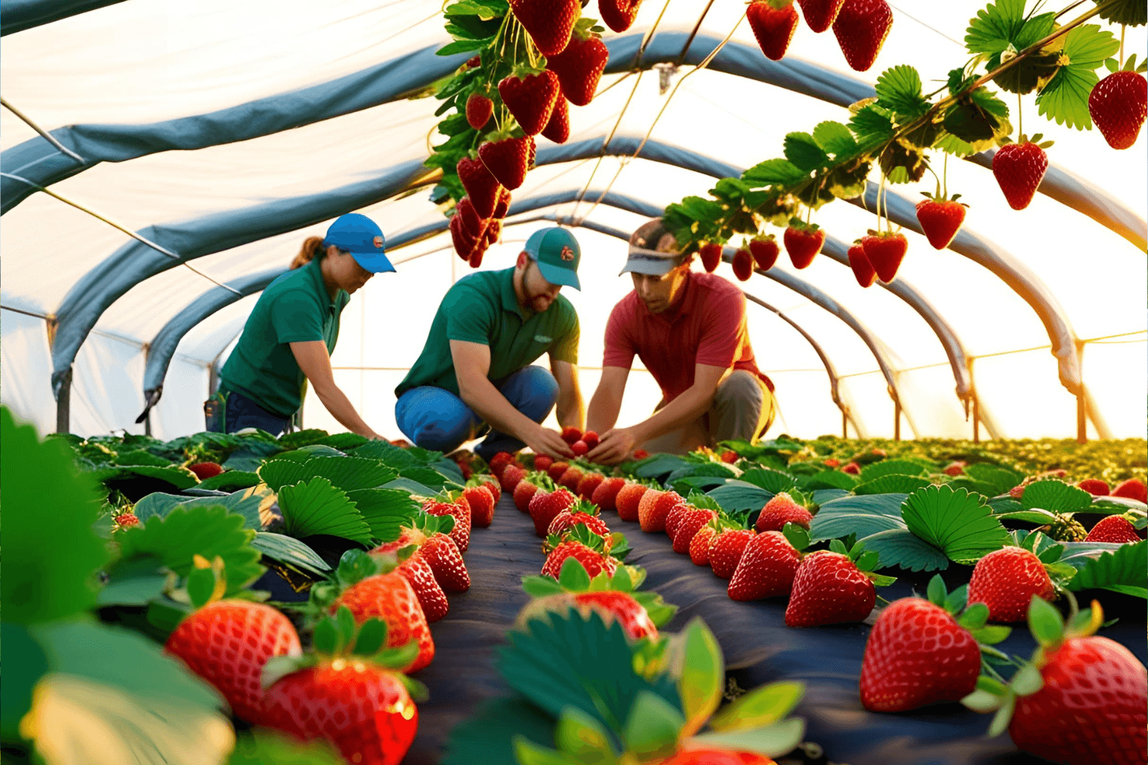 टनेल तंत्रज्ञानाने स्ट्रॉबेरी उत्पादनात होणारी क्रांती 